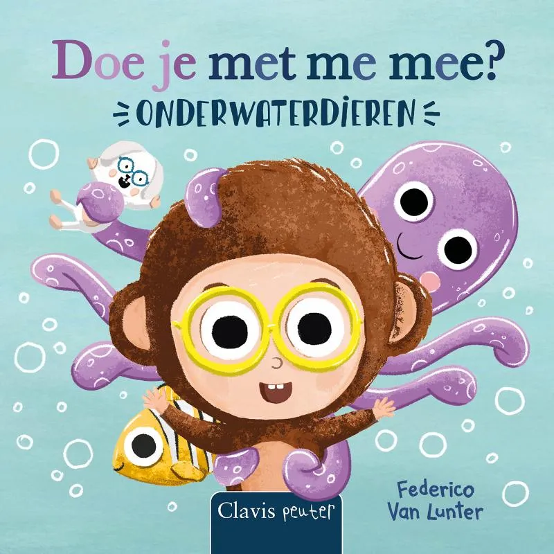 Doe je met me mee? Onderwaterdieren | 9789044859133 Doe je met me mee? Onderwaterdieren