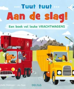 Aan de slag! Een boek vol leuke vrachtwagens