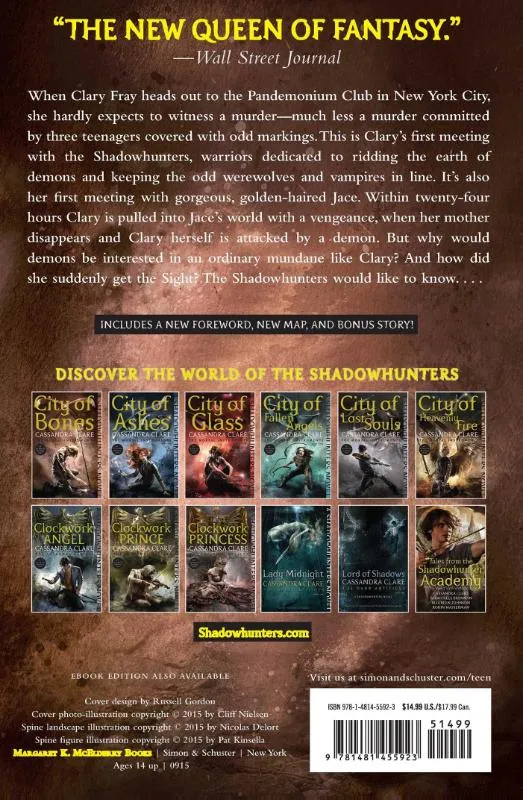 City of Bones | 9781481455923 City of Bones - Afbeelding 2