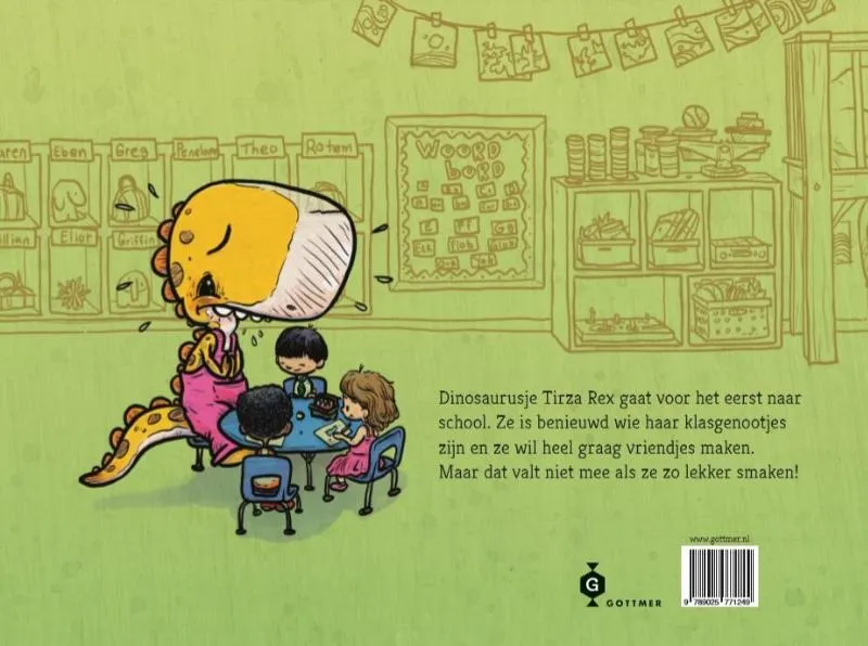 Wij eten hier geen klasgenootjes | 9789025771249 Wij eten hier geen klasgenootjes - Afbeelding 2