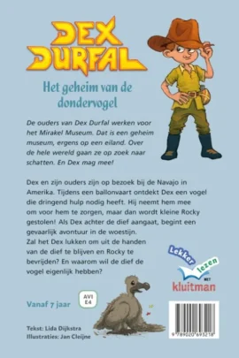 Alternative view of Dex Durfal. Het geheim van de dondervogel