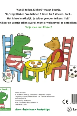 Alternative view of Kikker leert tellen