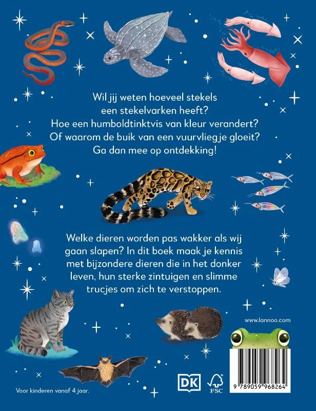 Meer dan 100 mysterieuze dieren die ’s nachts tevoorschijn komen | 9789059968264 Meer dan 100 mysterieuze dieren die ’s nachts tevoorschijn komen - Afbeelding 2