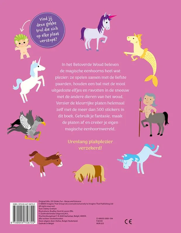 Super Stickerpret-Eenhoorns | 9789044758702 Super Stickerpret-Eenhoorns - Afbeelding 2