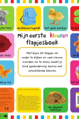 Mijn eerste kleuren flapjesboek | 9789000371006
