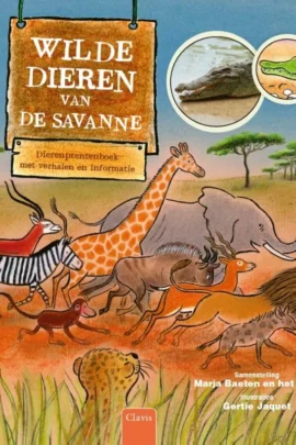 Wilde dieren van de savanne