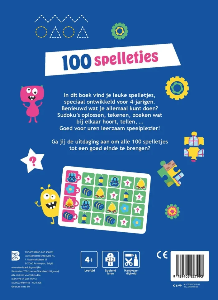 100 spelletjes voor 4-jarigen - Afbeelding 2