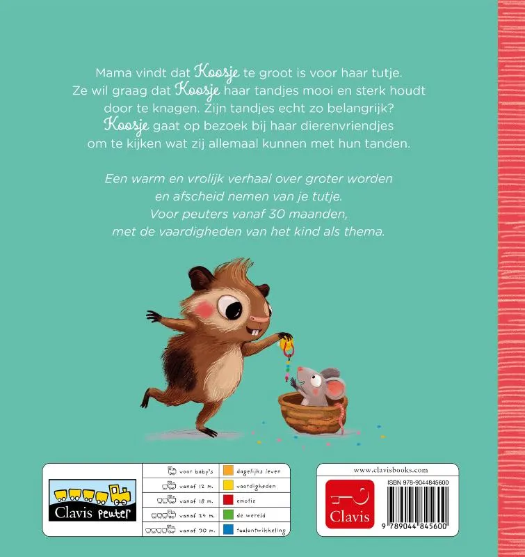 Koosje heeft een tutje | 9789044845600 Koosje heeft een tutje - Afbeelding 2