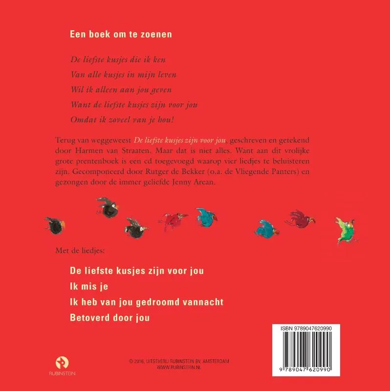 De liefste kusjes zijn voor jou | 9789047620990 De liefste kusjes zijn voor jou - Afbeelding 2