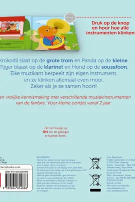 Vrolijke muziekmakers en de fanfare | 9789044854886 Vrolijke muziekmakers en de fanfare | 9789044854886