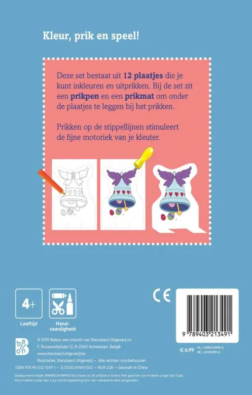 Kleur- en prikblok | 9789403213491 Kleur- en prikblok - Afbeelding 2