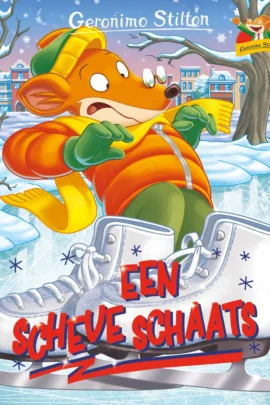 Een scheve schaats