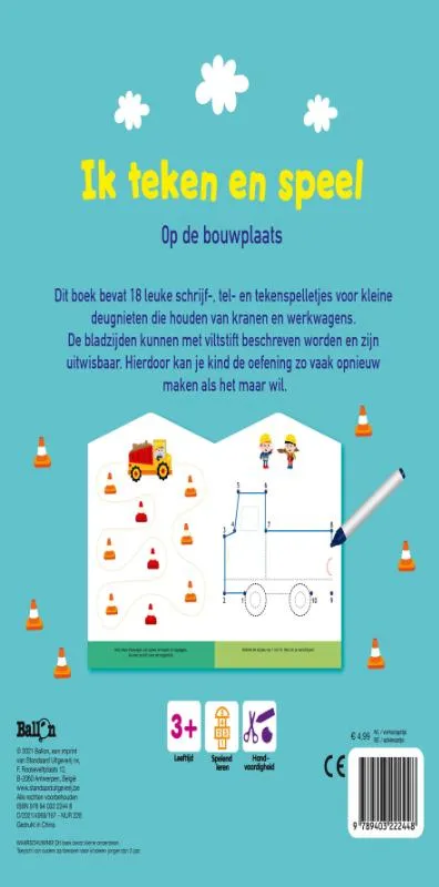 Op de bouwplaats | 9789403222448 Op de bouwplaats - Afbeelding 2