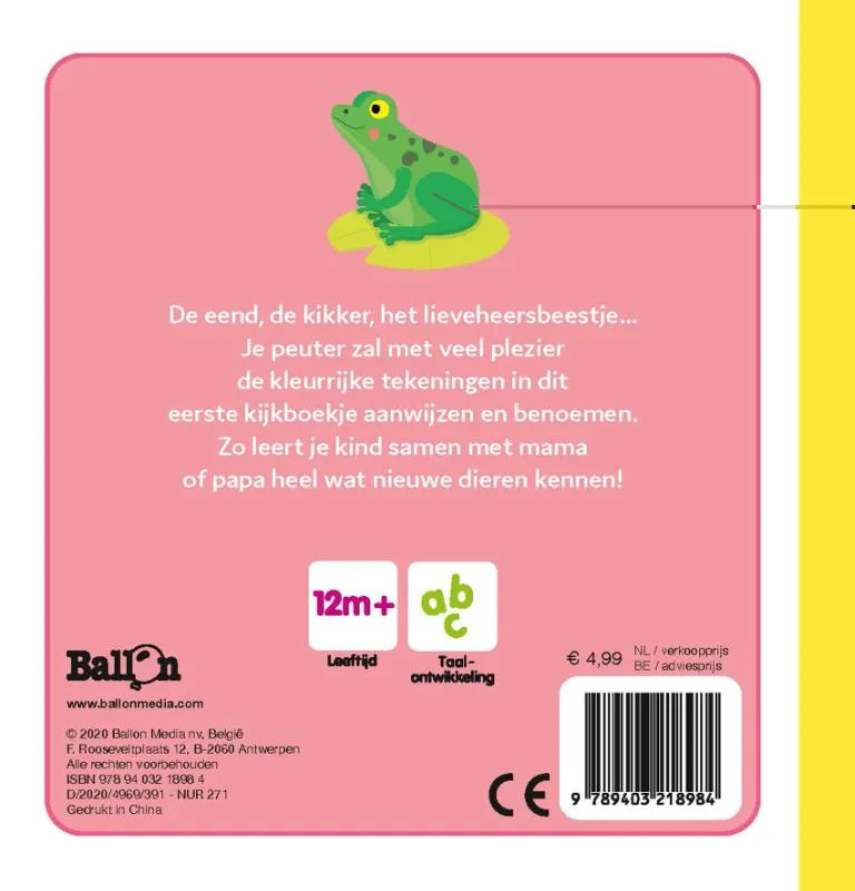 Dieren | 9789403218984 Dieren - Afbeelding 2