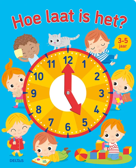 Hoe laat is het? (3-5 j.) | 9789044758276 Hoe laat is het? (3-5 j.)