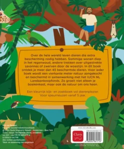 Het grote beschermdedierenzoekboek | 9789044861716