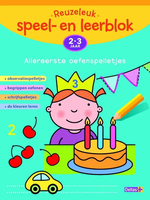 Reuzeleuk speel- en leerblok | 2-3 jaar | 9789044742336 Reuzeleuk speel- en leerblok | 2-3 jaar