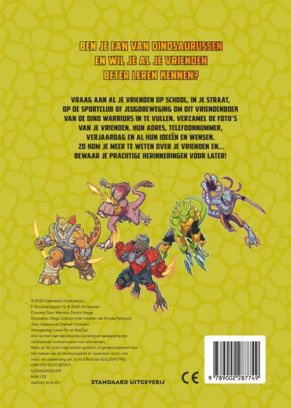 Dino Warriors 1 | 9789002287749 Dino Warriors 1 - Afbeelding 2