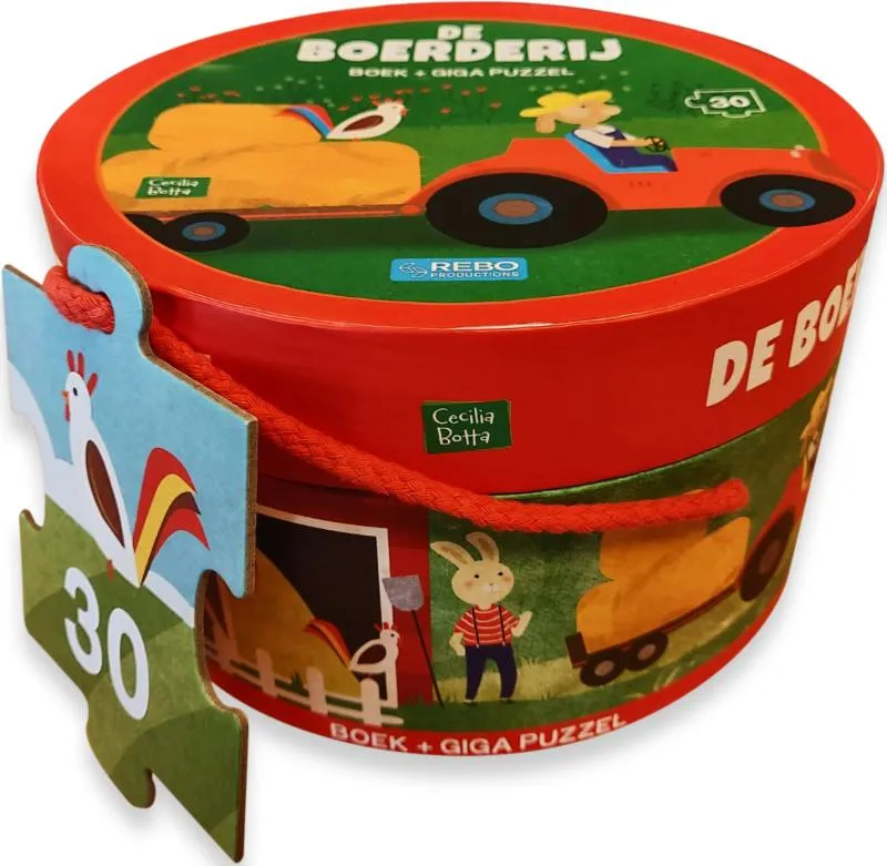 boek + giga puzzel | 9789036640541 boek + giga puzzel