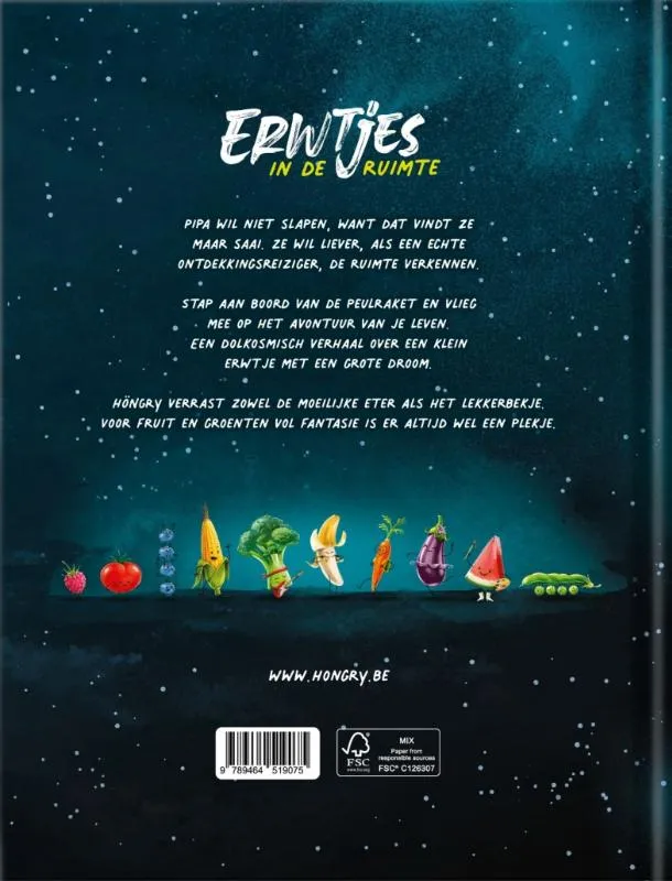 Erwtjes in de ruimte | 9789464519075 Erwtjes in de ruimte - Afbeelding 2