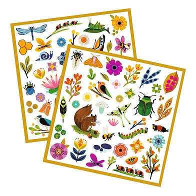 Stickers Djeco Tuin | 3070900092723 Stickers Djeco Tuin - Afbeelding 2
