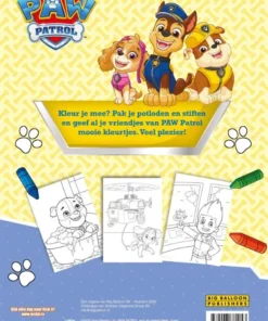 PAW Patrol kleurblok | 9789047882053
