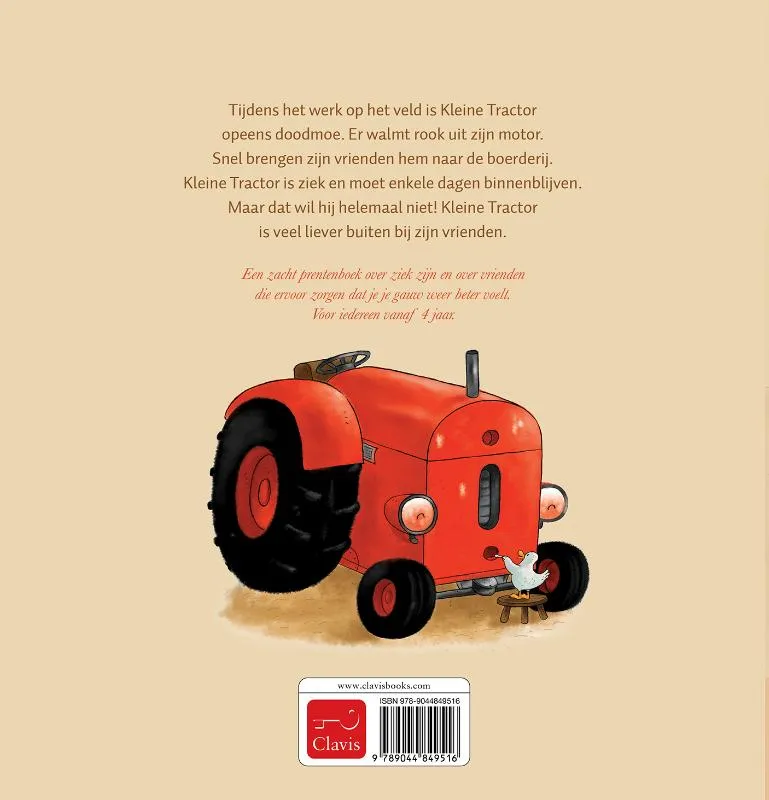 Kleine Tractor is ziek | 9789044849516 Kleine Tractor is ziek - Afbeelding 2