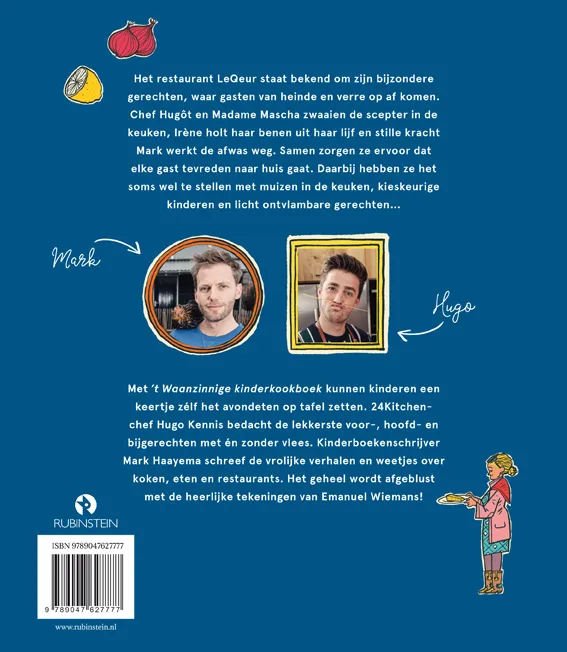 't Waanzinnige kinderkookboek | 9789047627777 't Waanzinnige kinderkookboek - Afbeelding 2