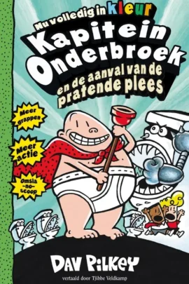 Kapitein Onderbroek en de aanval van de pratende plees