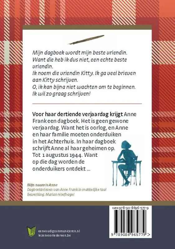 Mijn naam is Anne | 9789086965779 Mijn naam is Anne - Afbeelding 2