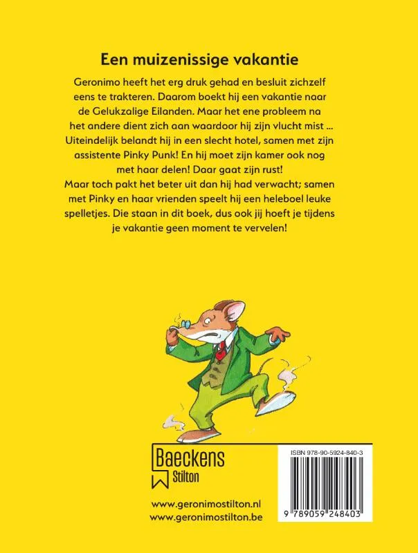 Een muizenissige vakantie | 9789059248403 Een muizenissige vakantie - Afbeelding 2