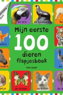 Mijn eerste 100 dieren flapjesboek