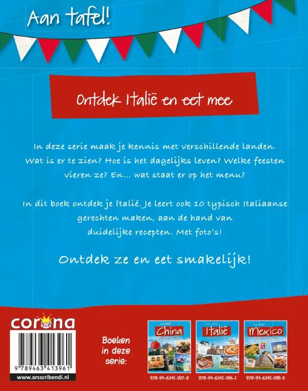 Ontdek Italië en eet mee | 9789463413961 Ontdek Italië en eet mee - Afbeelding 2