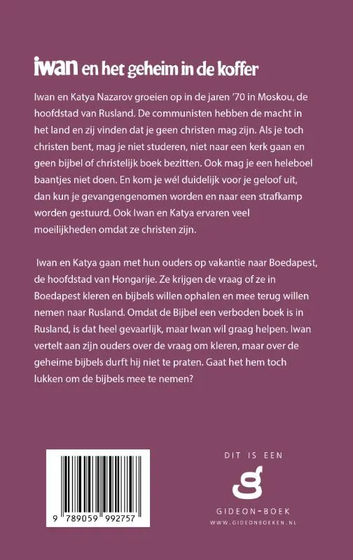 Iwan en het geheim in de koffer | 9789059992757 Iwan en het geheim in de koffer - Afbeelding 2