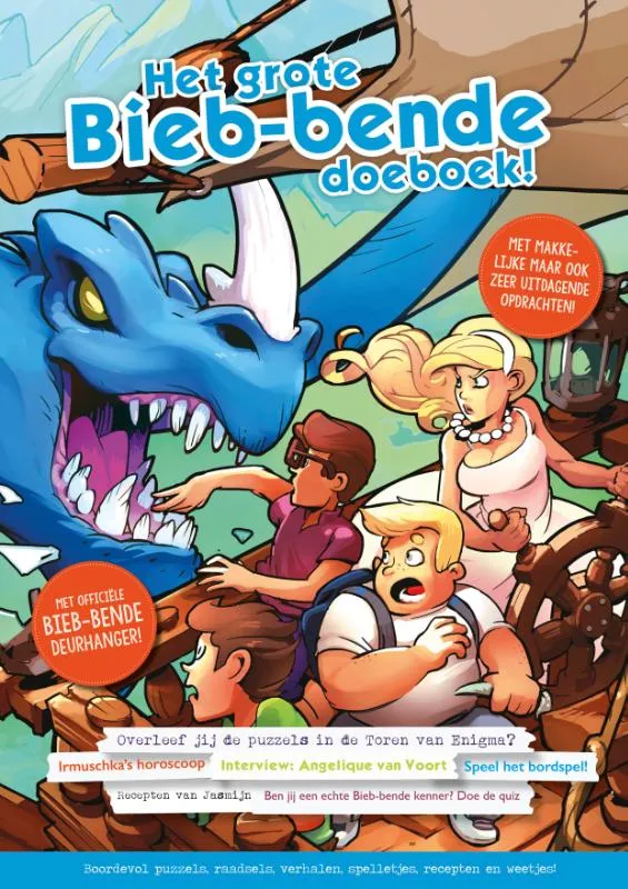 Het grote Bieb-bende doeboek! | 9789492604057 Het grote Bieb-bende doeboek!