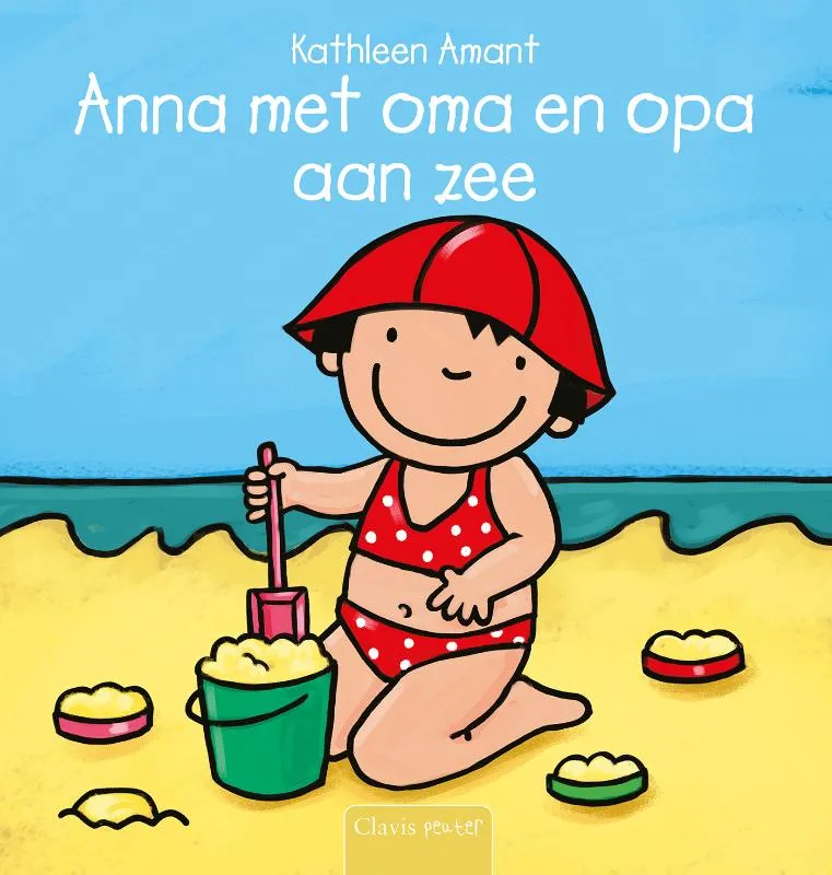 Anna met oma en opa aan zee | 9789044812589 Anna met oma en opa aan zee