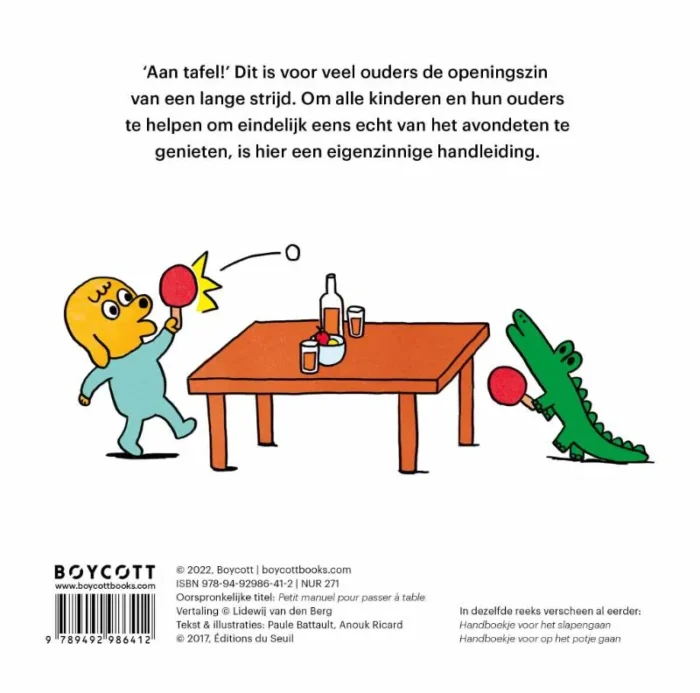 Handboekje voor het eten aan tafel - Afbeelding 2