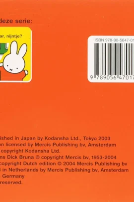 Alternative view of Kiekeboe! wie zit daar, Nijntje?