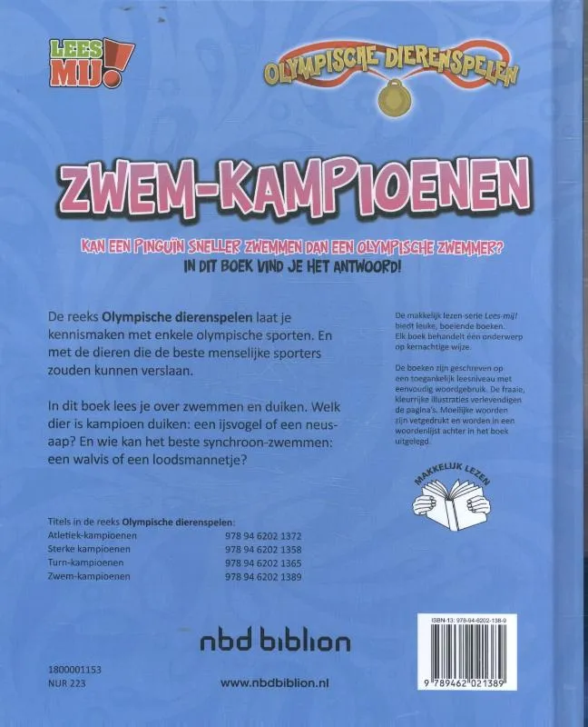 Zwem-kampioenen | 9789462021389 Zwem-kampioenen - Afbeelding 2
