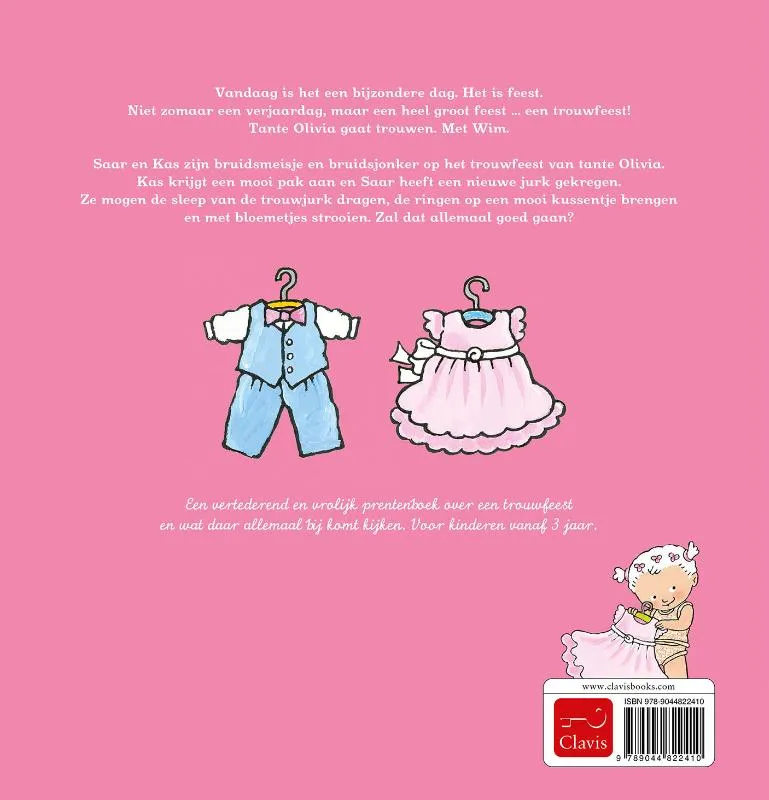 Kas en Saar en het trouwfeest | 9789044822410 Kas en Saar en het trouwfeest - Afbeelding 2