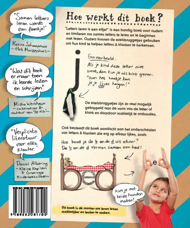 Letters leren is een eitje! | 9789082231700 Letters leren is een eitje! - Afbeelding 2