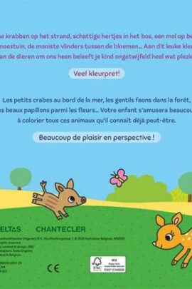 Happy coloring - Vrolijke dieren | 9789044762877