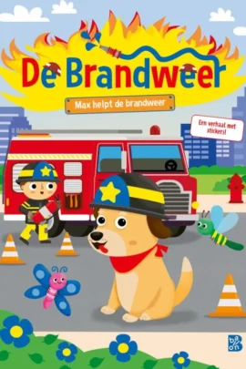 Max helpt de brandweer