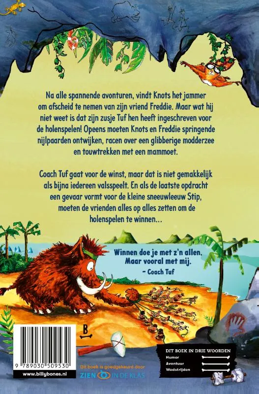 Knots en de holenspelen | 9789030509530 Knots en de holenspelen - Afbeelding 2