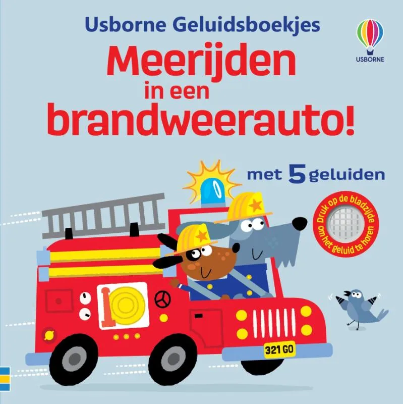 Meerijden in een brandweerauto | 9781805076933 Meerijden in een brandweerauto