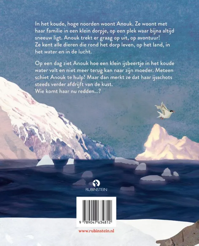 Hoe Anouk een ijsbeer redde | 9789047634812 Hoe Anouk een ijsbeer redde - Afbeelding 2