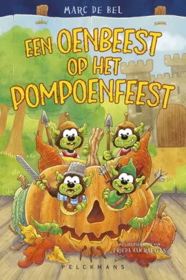 Een oenbeest op het pompoenfeest