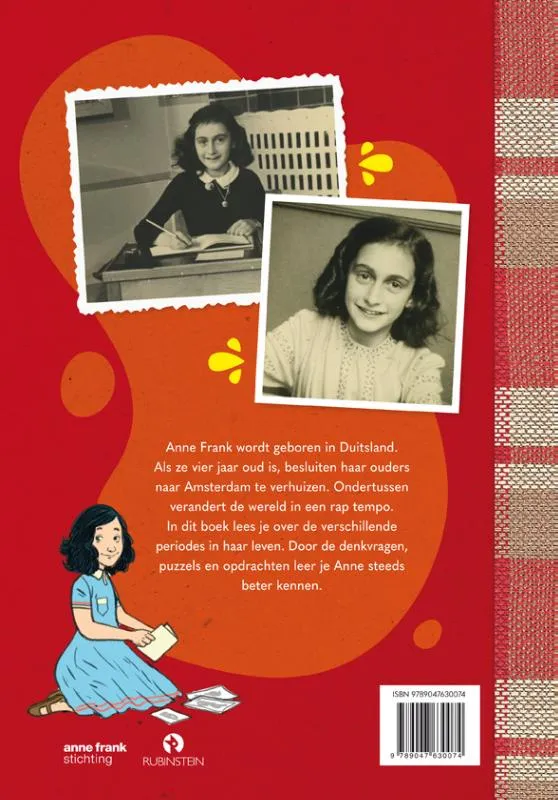 De wereld van Anne Frank, Lees en doeboek | 9789047630074 De wereld van Anne Frank, Lees en doeboek - Afbeelding 2