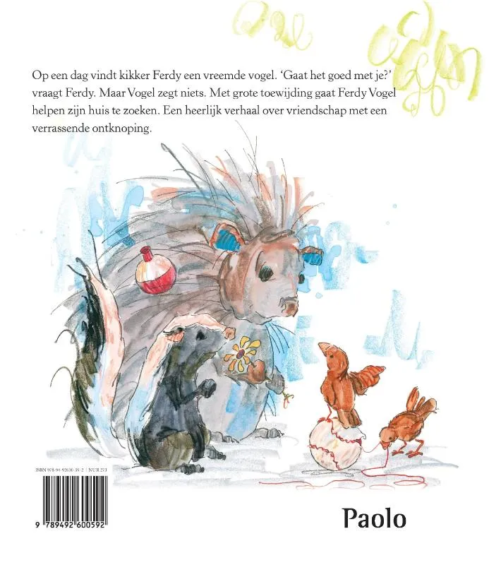 Een huis voor vogel | 9789492600592 Een huis voor vogel - Afbeelding 2