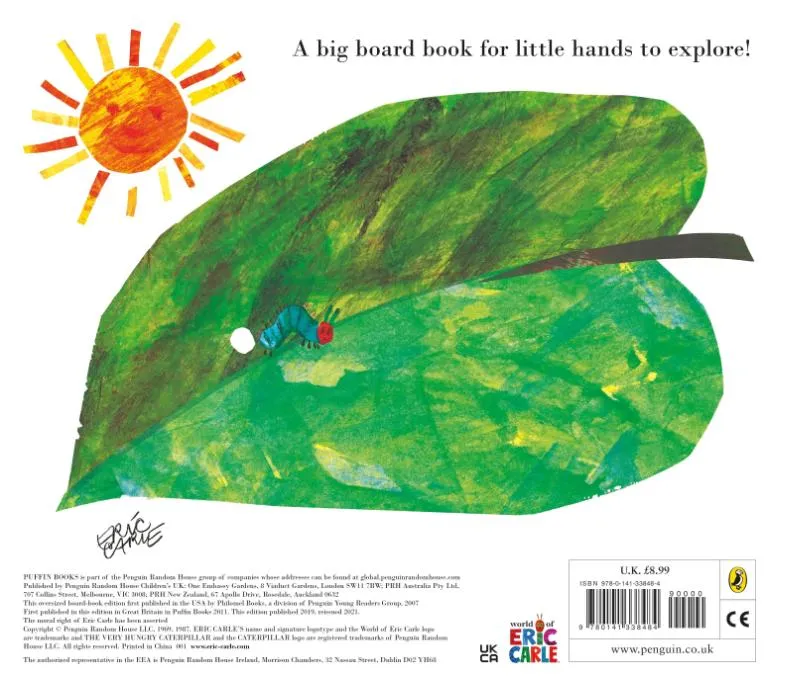The Very Hungry Caterpillar (Big Board Book) | 9780141338484 The Very Hungry Caterpillar (Big Board Book) - Afbeelding 2